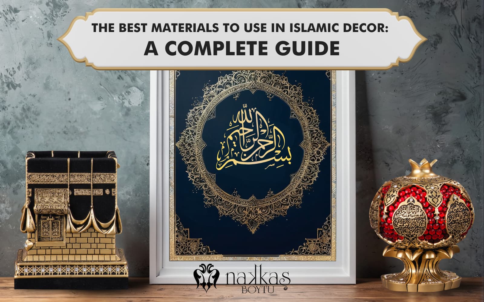 islamic decor materials