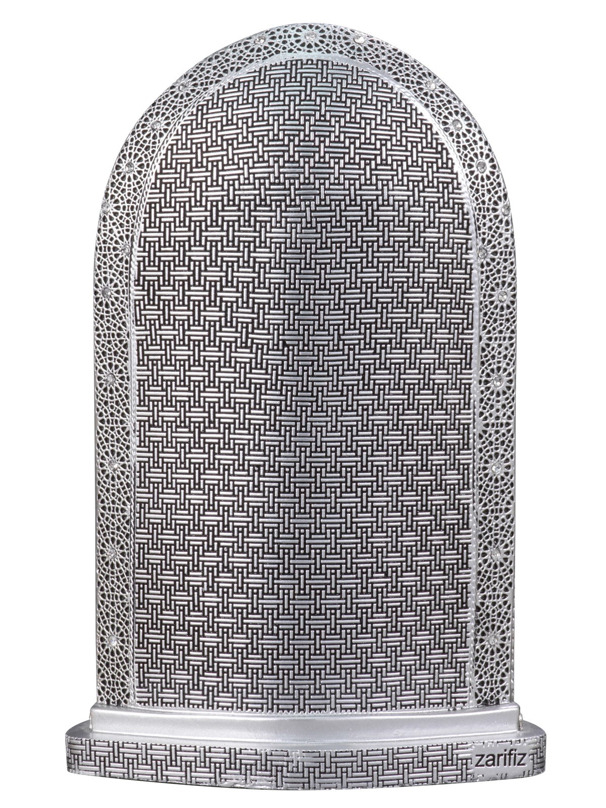 Islamic Table Decor Clock with Ayatul Kursi Mihrab