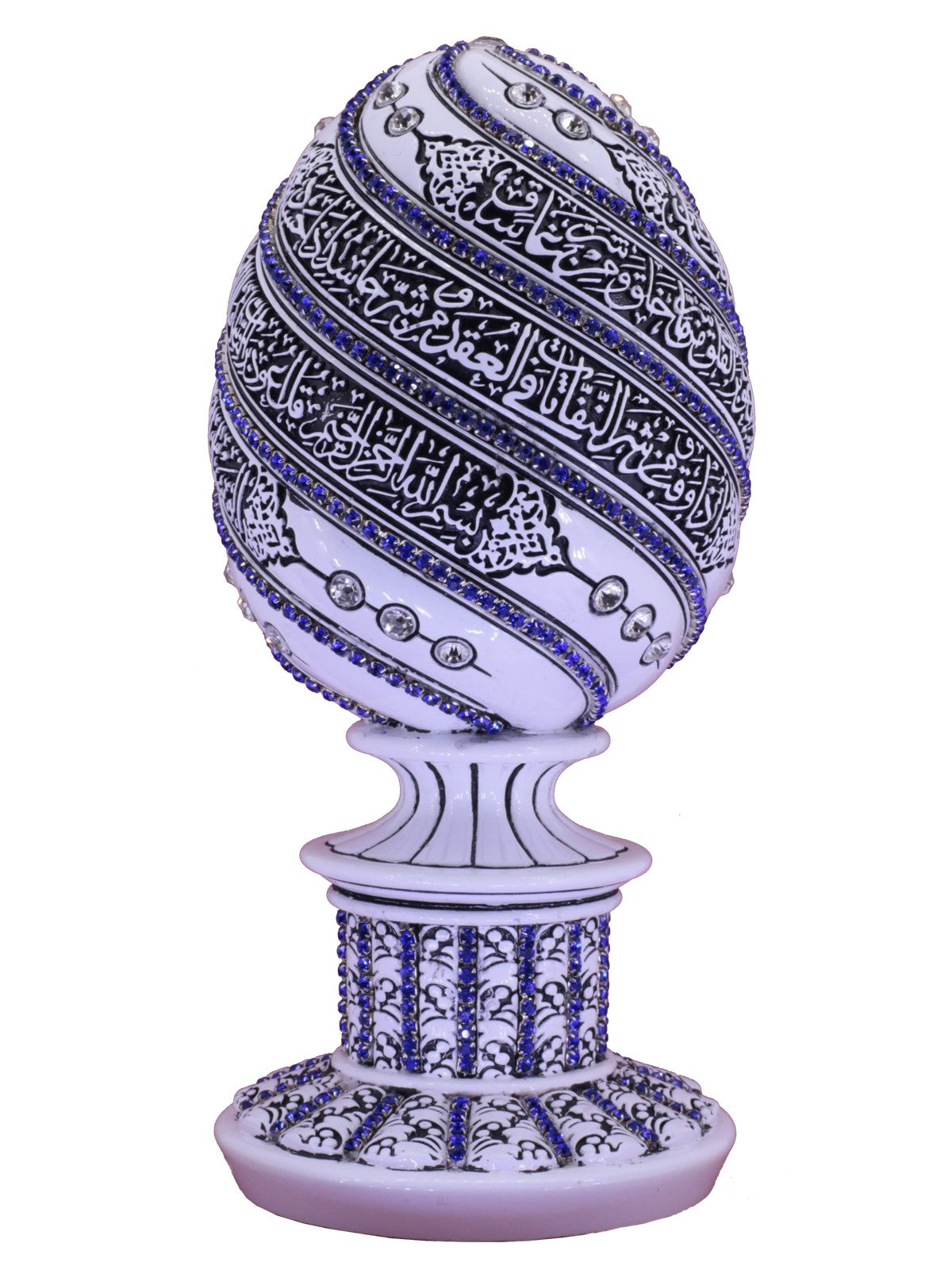 #Color_White - Blue Stone